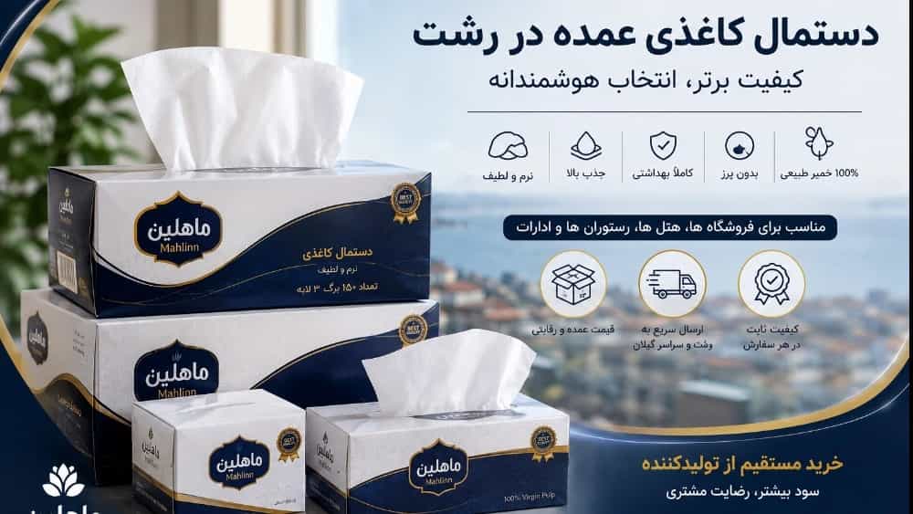 چرا فروشندگان موفق رشت، دستمال کاغذی را از یک تأمین‌کننده ثابت خرید می‌کنند؟ | راهنمای خرید دستمال کاغذی عمده در رشت